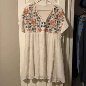 Embroidered sundress